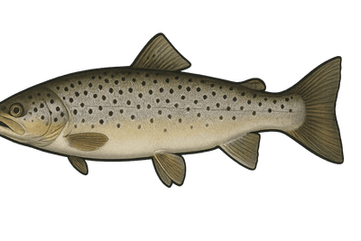 Truite de mer - Salmo trutta trutta