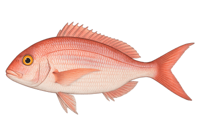 Pageau rouge - Pagellus erythrinus