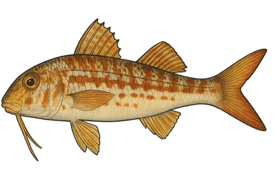 Rouget de roche - Mullus surmuletus
