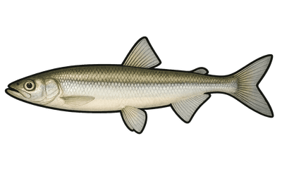 Éperlan - Osmerus eperlanus