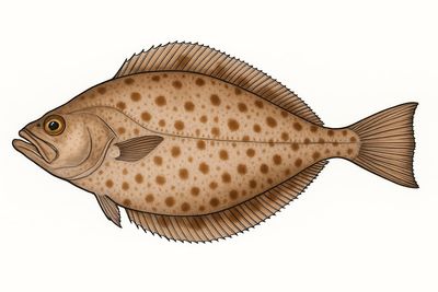 Cardine franche - Lepidorhombus whiffiagonis